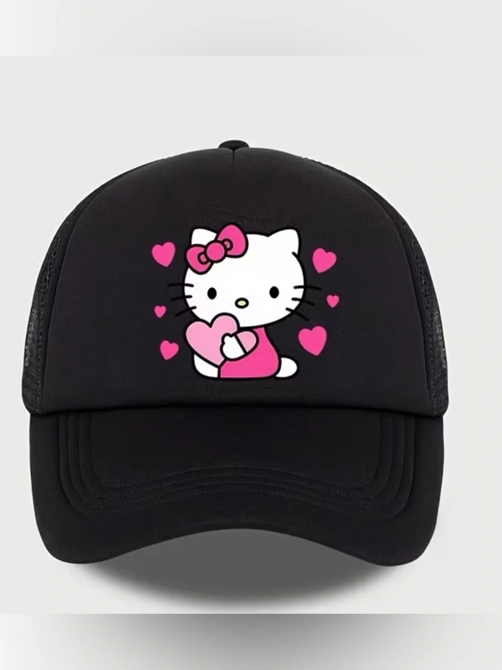Hello Kitty Heart Trucker Cap